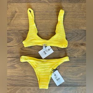 NWT Bond-Eye Bikini in Limoncello Stripe - OS